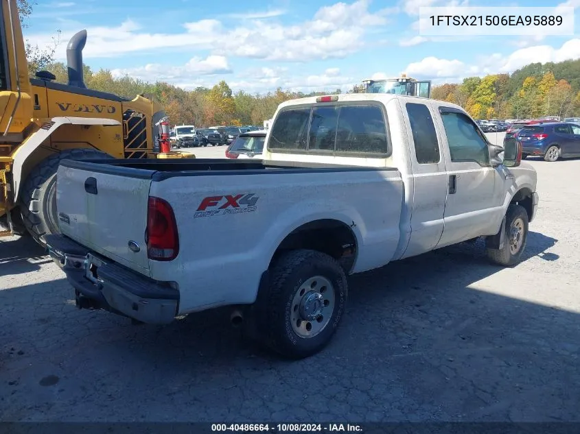 1FTSX21506EA95889 2006 Ford F-250 Lariat/Xl/Xlt