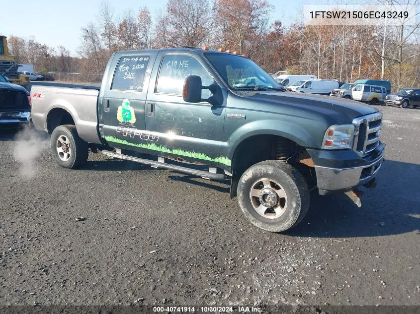 1FTSW21506EC43249 2006 Ford F-250 Lariat/Xl/Xlt