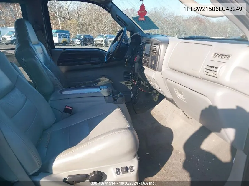 1FTSW21506EC43249 2006 Ford F-250 Lariat/Xl/Xlt