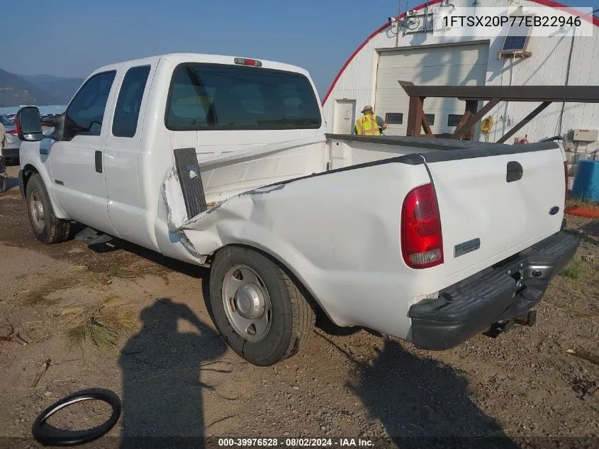 1FTSX20P77EB22946 2007 Ford F-250 Lariat/Xl/Xlt