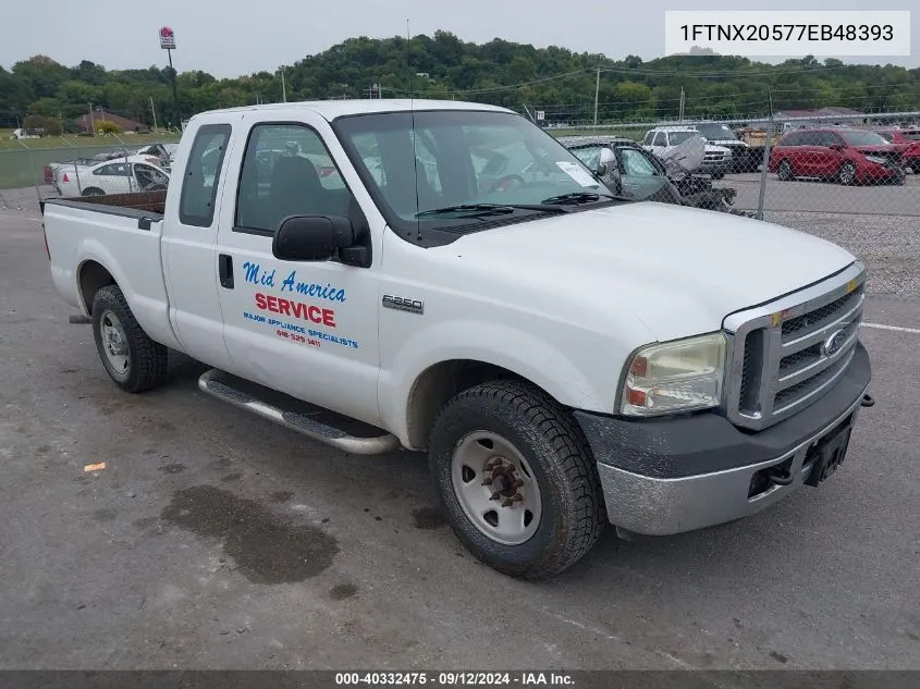 1FTNX20577EB48393 2007 Ford F-250 Lariat/Xl/Xlt