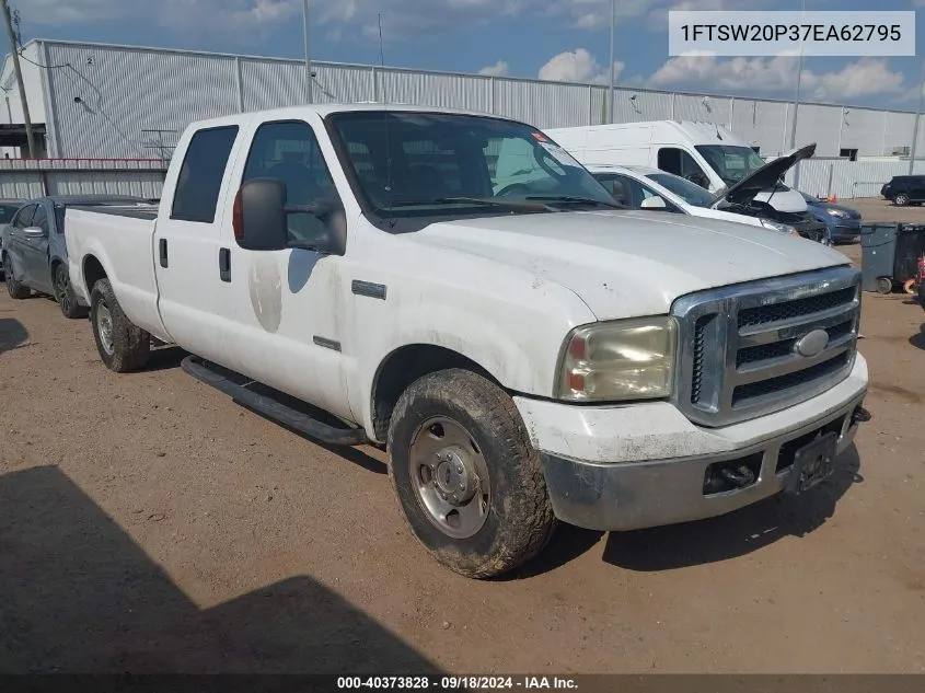 2007 Ford F-250 Lariat/Xl/Xlt VIN: 1FTSW20P37EA62795 Lot: 40373828