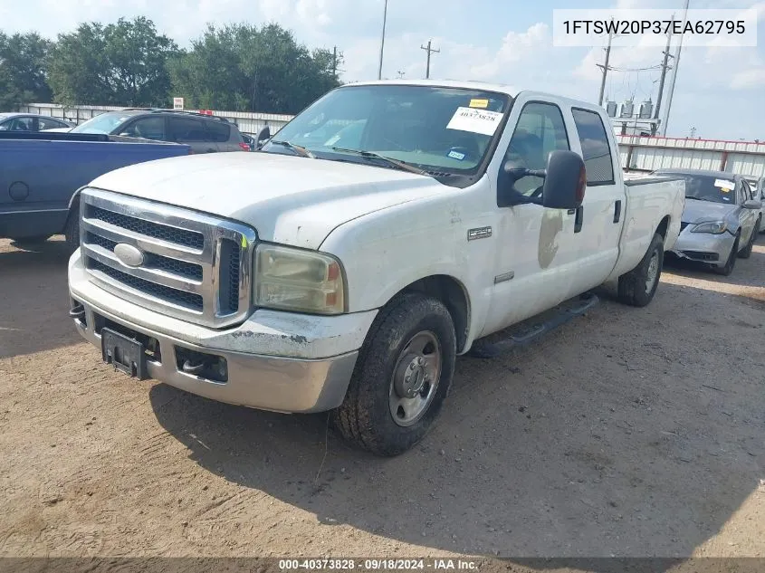 2007 Ford F-250 Lariat/Xl/Xlt VIN: 1FTSW20P37EA62795 Lot: 40373828