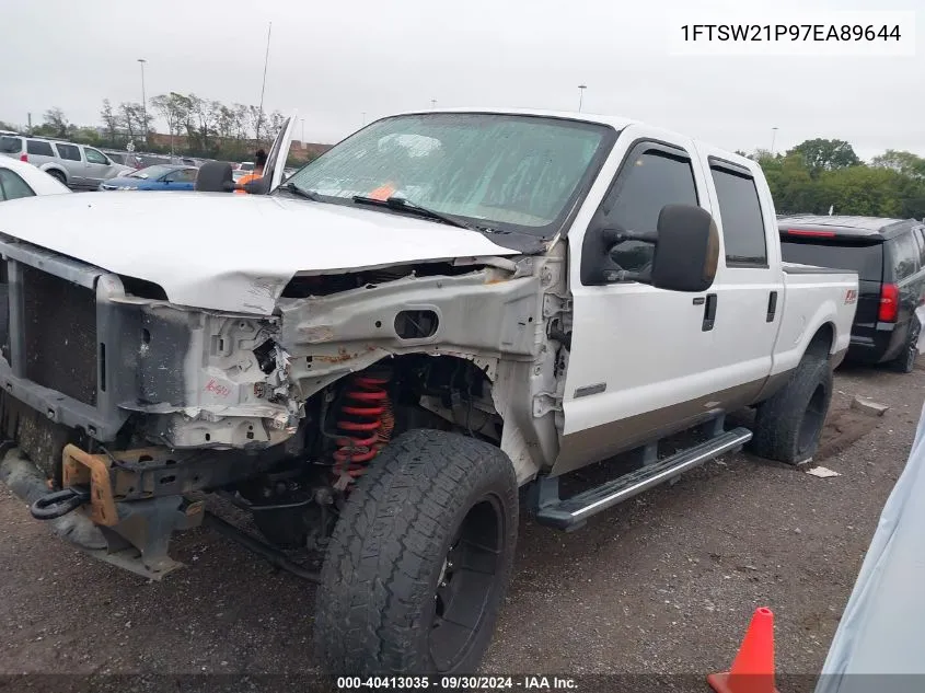 1FTSW21P97EA89644 2007 Ford F250 Super Duty