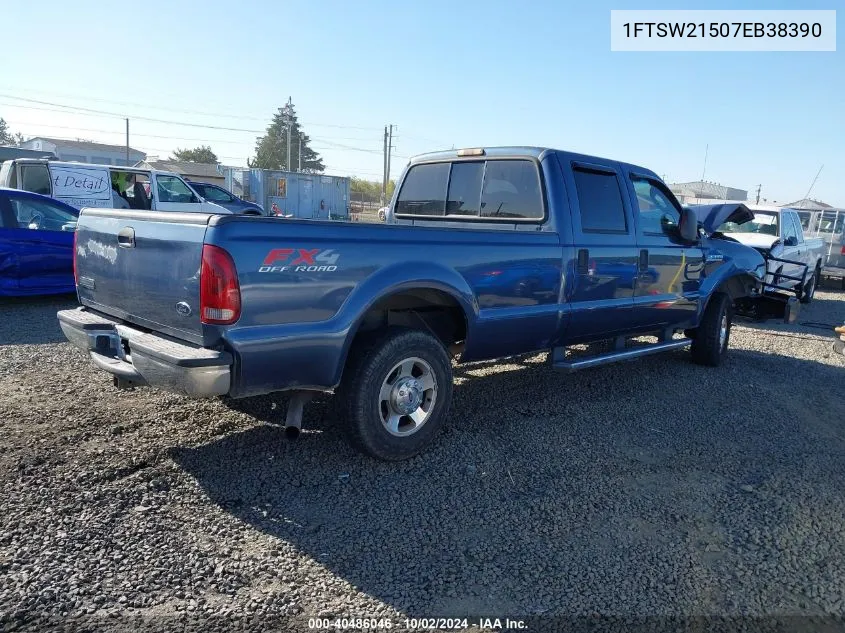 1FTSW21507EB38390 2007 Ford F-250 Lariat/Xl/Xlt