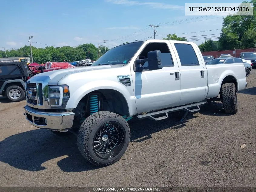 1FTSW21558ED47836 2008 Ford F-250 Fx4/King Ranch/Lariat/Xl/Xlt