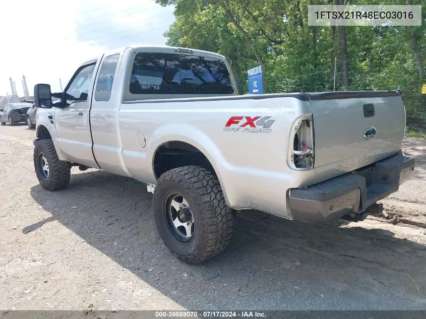 1FTSX21R48EC03016 2008 Ford F-250 Fx4/Lariat/Xl/Xlt