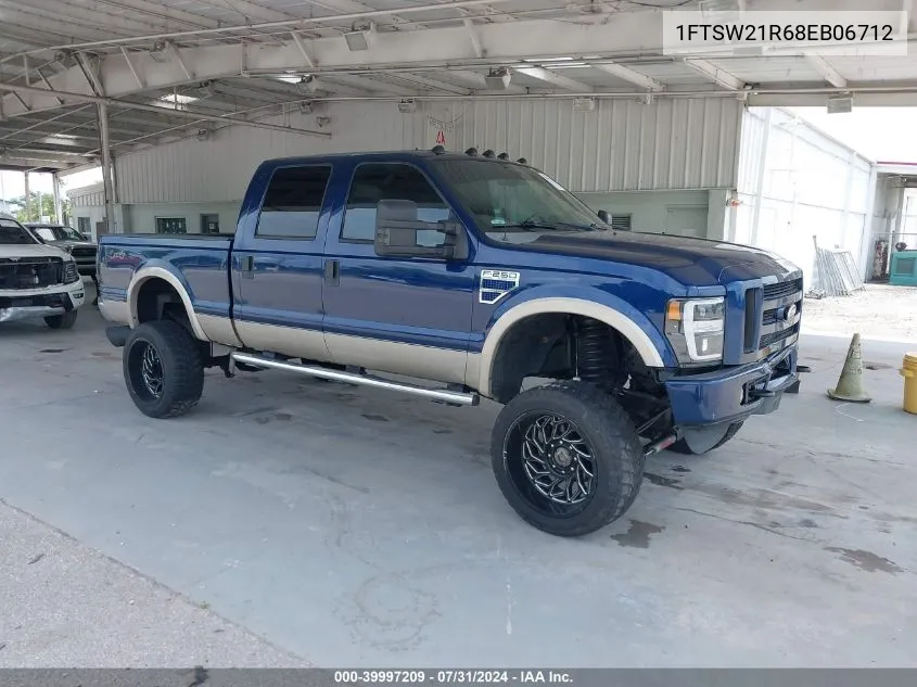 1FTSW21R68EB06712 2008 Ford F-250 Lariat