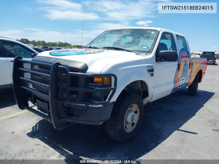 1FTSW21518EB24015 2008 Ford F-250 Xl