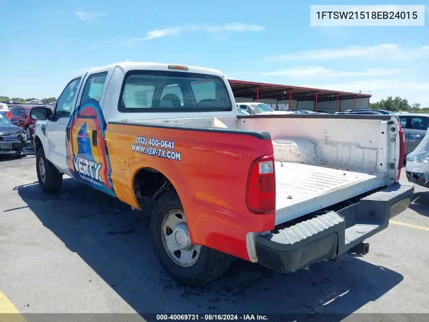 1FTSW21518EB24015 2008 Ford F-250 Xl