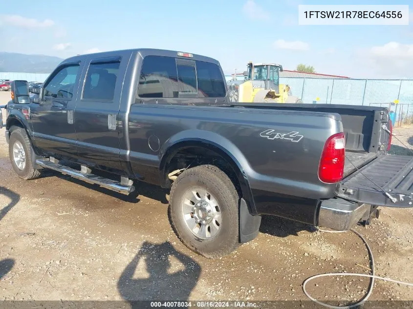 2008 Ford F-250 Lariat VIN: 1FTSW21R78EC64556 Lot: 40078034