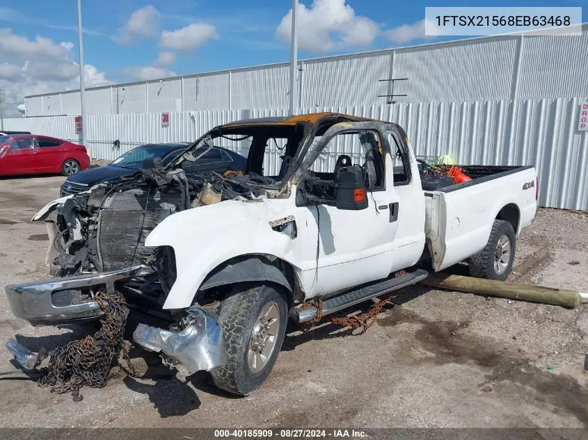 2008 Ford F-250 Fx4/Lariat/Xl/Xlt VIN: 1FTSX21568EB63468 Lot: 40185909