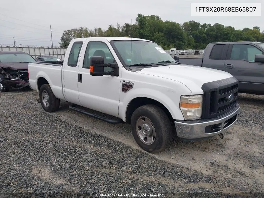 2008 Ford F250 Super Duty VIN: 1FTSX20R68EB65807 Lot: 40277164