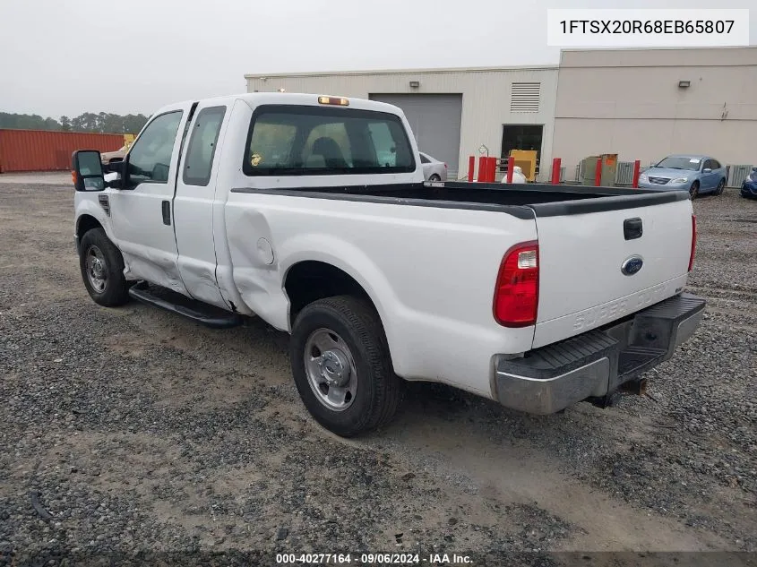 1FTSX20R68EB65807 2008 Ford F250 Super Duty