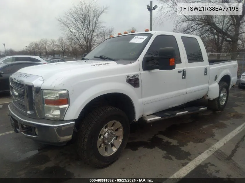 1FTSW21R38EA77198 2008 Ford F-250 Lariat