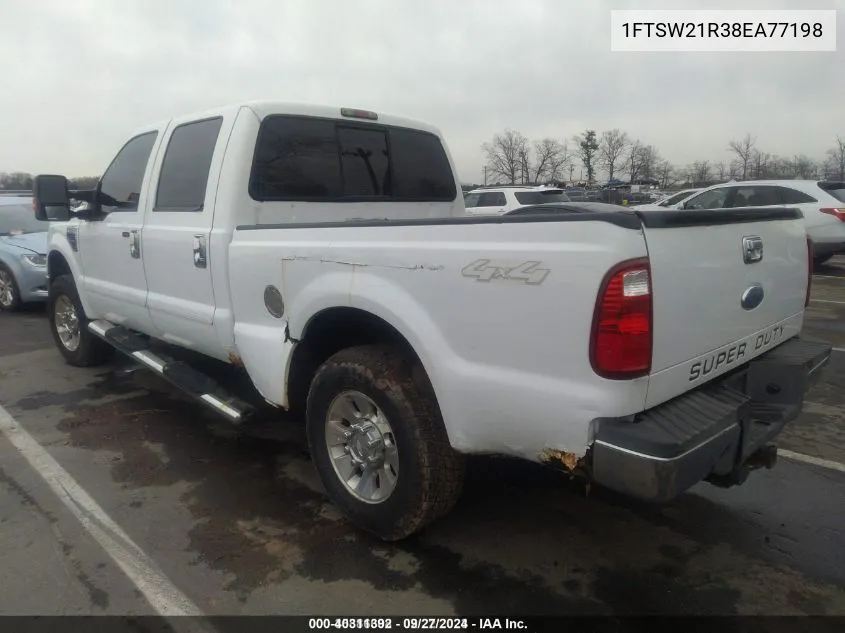 1FTSW21R38EA77198 2008 Ford F-250 Lariat