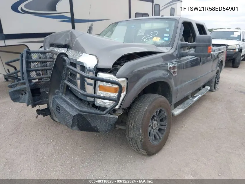 2008 Ford F-250 Fx4/Harley-Davidson/King Ranch/Lariat/Xl/Xlt VIN: 1FTSW21R58ED64901 Lot: 40316628