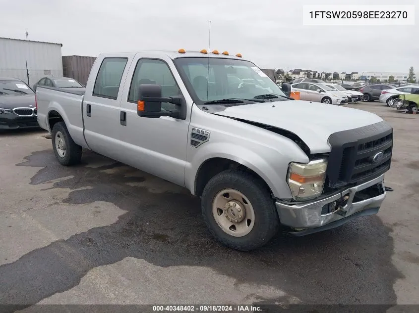 1FTSW20598EE23270 2008 Ford F-250 Super Duty