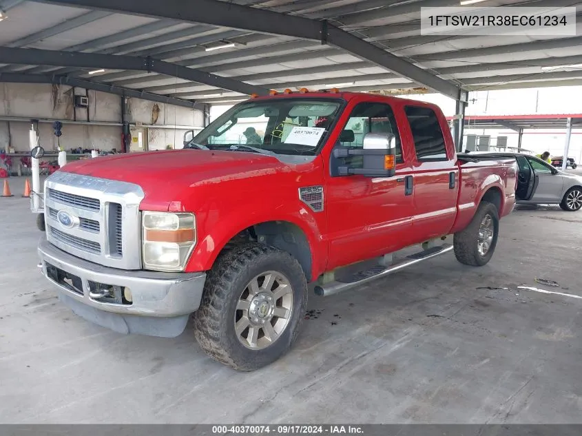 1FTSW21R38EC61234 2008 Ford F-250 Fx4/Harley-Davidson/King Ranch/Lariat/Xl/Xlt