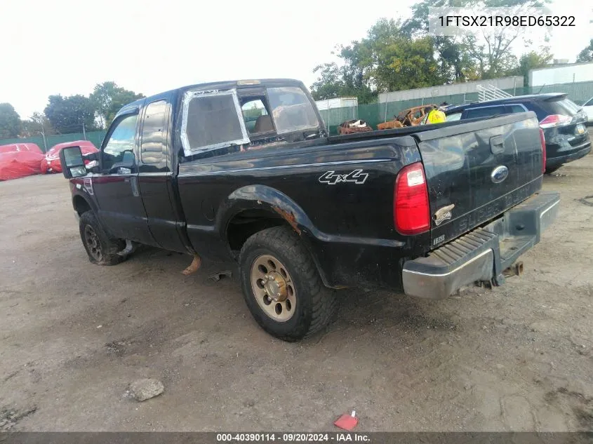 2008 Ford F-250 Fx4/Lariat/Xl/Xlt VIN: 1FTSX21R98ED65322 Lot: 40390114