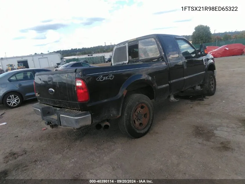 2008 Ford F-250 Fx4/Lariat/Xl/Xlt VIN: 1FTSX21R98ED65322 Lot: 40390114