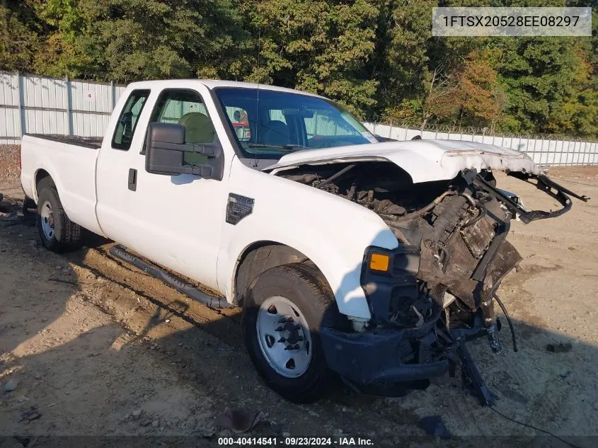 2008 Ford F-250 Lariat/Xl/Xlt VIN: 1FTSX20528EE08297 Lot: 40414541