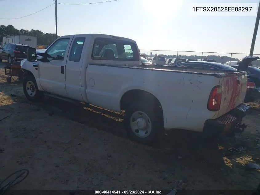 2008 Ford F-250 Lariat/Xl/Xlt VIN: 1FTSX20528EE08297 Lot: 40414541