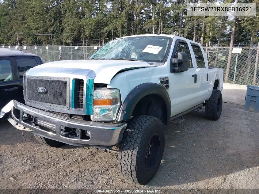 1FTSW21RX8EB16921 2008 Ford F-250 Fx4/Harley-Davidson/King Ranch/Lariat/Xl/Xlt