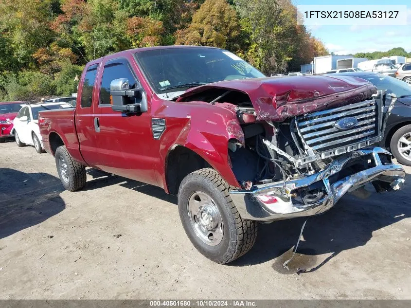 1FTSX21508EA53127 2008 Ford F250 Super Duty