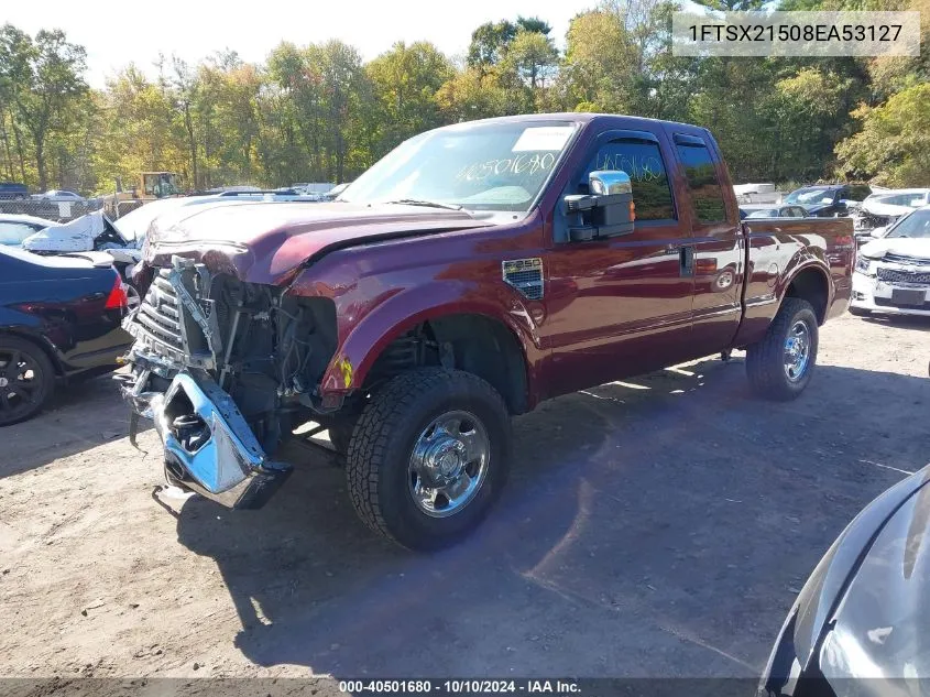 2008 Ford F250 Super Duty VIN: 1FTSX21508EA53127 Lot: 40501680