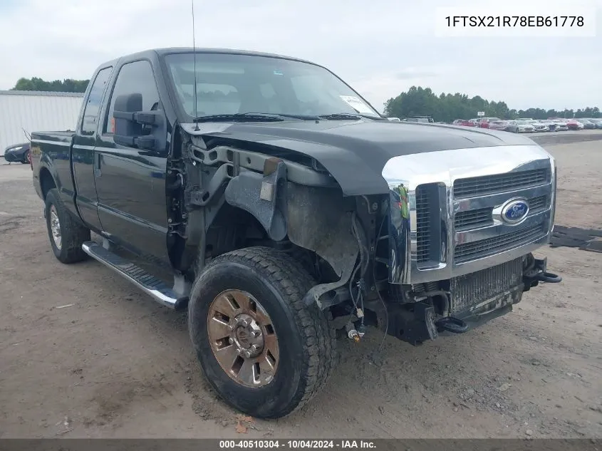 1FTSX21R78EB61778 2008 Ford F-250 Fx4/Lariat/Xl/Xlt