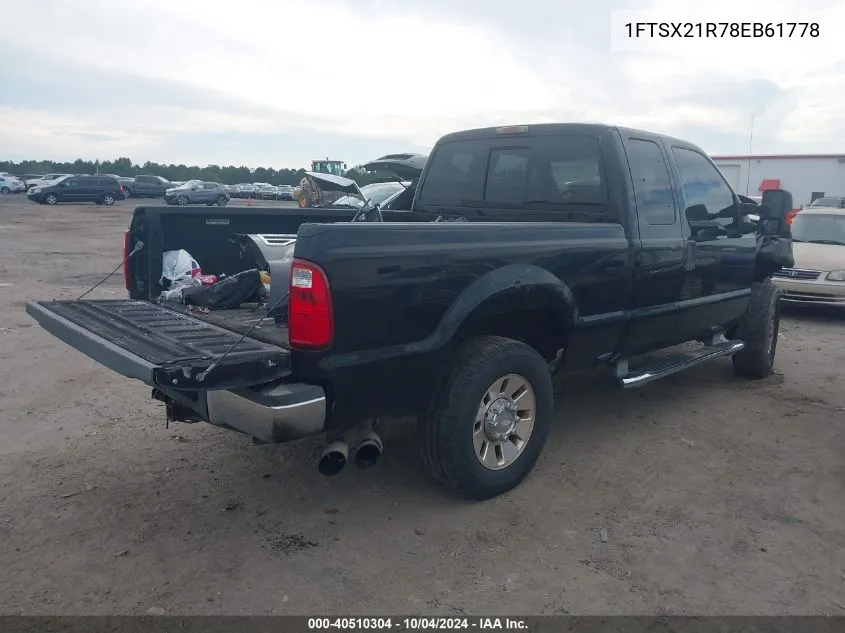 1FTSX21R78EB61778 2008 Ford F-250 Fx4/Lariat/Xl/Xlt