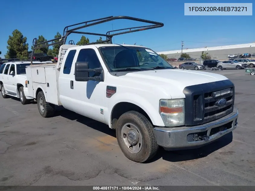 2008 Ford F-250 Xl/Xlt VIN: 1FDSX20R48EB73271 Lot: 40517171