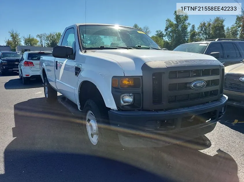 1FTNF21558EE42233 2008 Ford F-250 Xl/Xlt