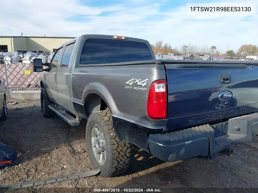 1FTSW21R98EE53130 2008 Ford F-250 Fx4/Harley-Davidson/King Ranch/Lariat/Xl/Xlt