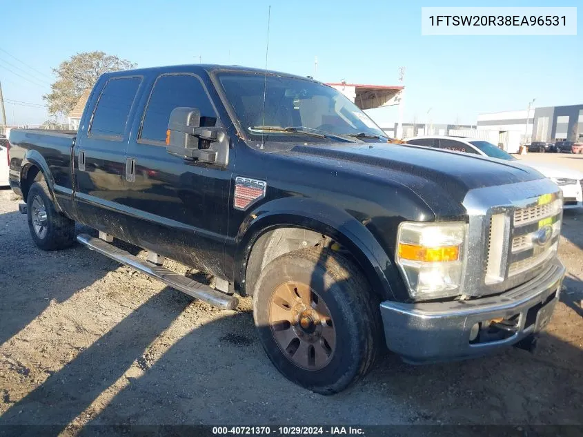 1FTSW20R38EA96531 2008 Ford F-250 King Ranch/Lariat/Xl/Xlt