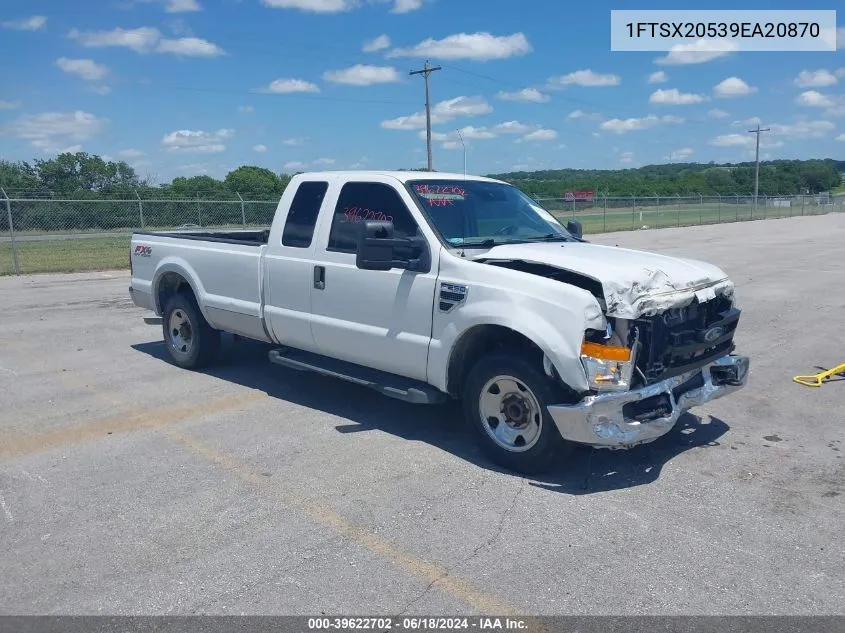 2009 Ford F-250 Lariat/Xl/Xlt VIN: 1FTSX20539EA20870 Lot: 39622702