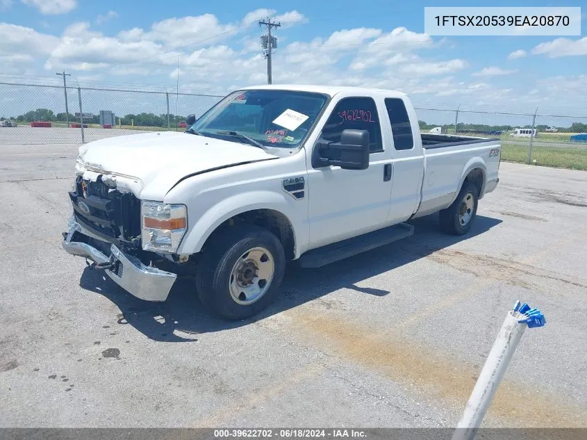 1FTSX20539EA20870 2009 Ford F-250 Lariat/Xl/Xlt