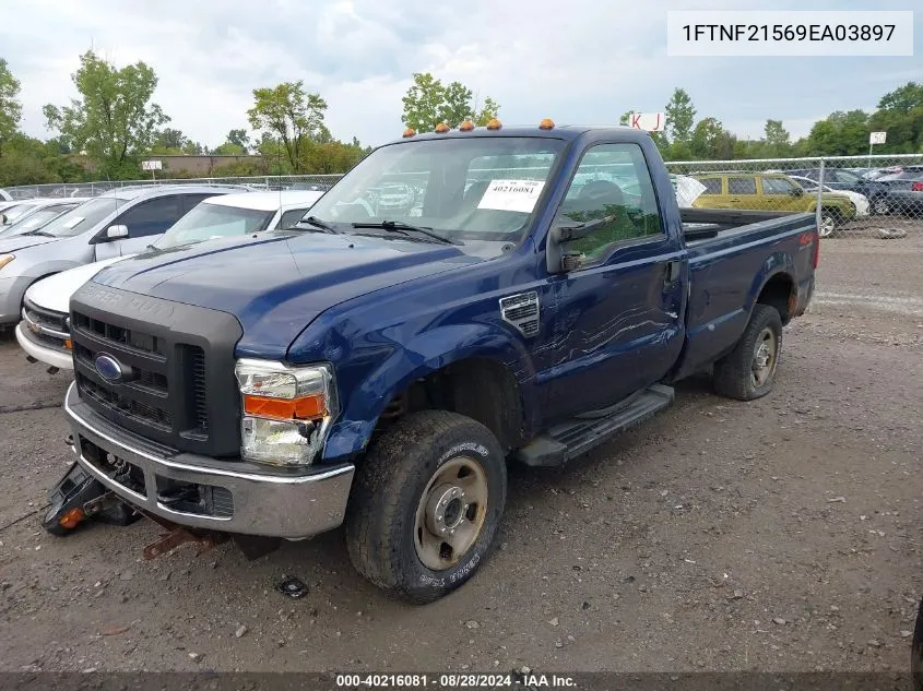 2009 Ford F-250 Xl/Xlt VIN: 1FTNF21569EA03897 Lot: 40216081