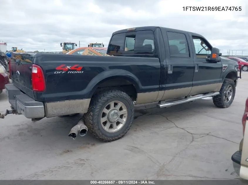 1FTSW21R69EA74765 2009 Ford F250 Super Duty