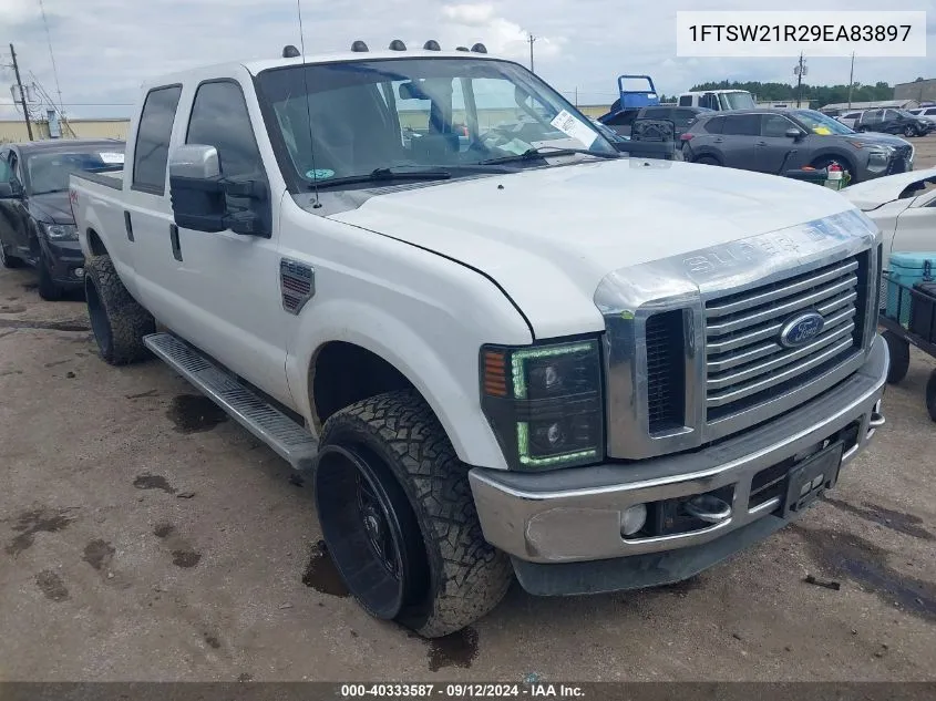 2009 Ford F-250 Super Duty VIN: 1FTSW21R29EA83897 Lot: 40333587