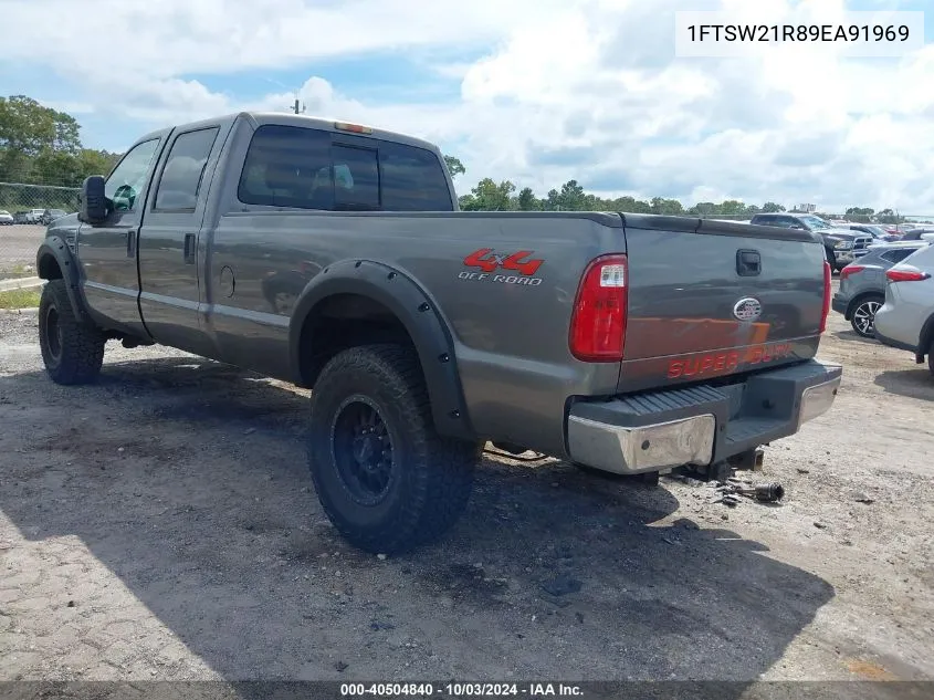 2009 Ford F-250 Fx4/Harley-Davidson/King Ranch/Lariat/Xl/Xlt VIN: 1FTSW21R89EA91969 Lot: 40504840