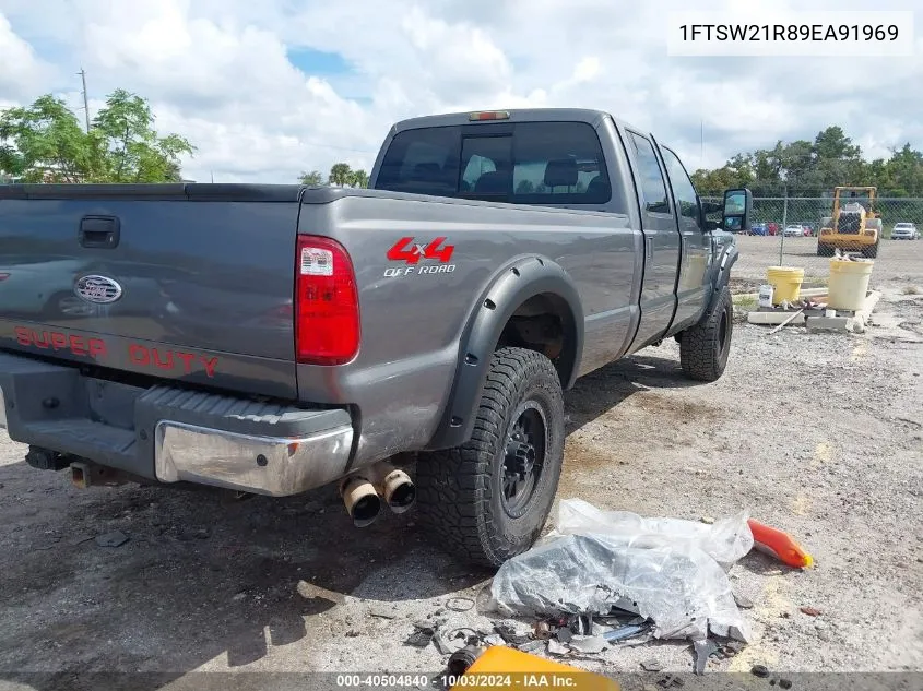 2009 Ford F-250 Fx4/Harley-Davidson/King Ranch/Lariat/Xl/Xlt VIN: 1FTSW21R89EA91969 Lot: 40504840