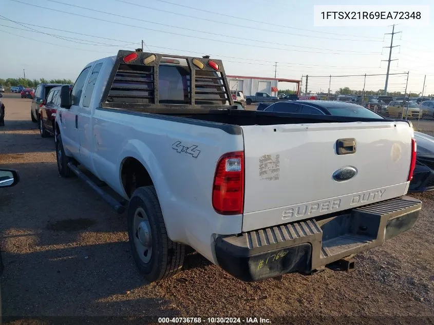 2009 Ford F-250 Fx4/Lariat/Xl/Xlt VIN: 1FTSX21R69EA72348 Lot: 40736768