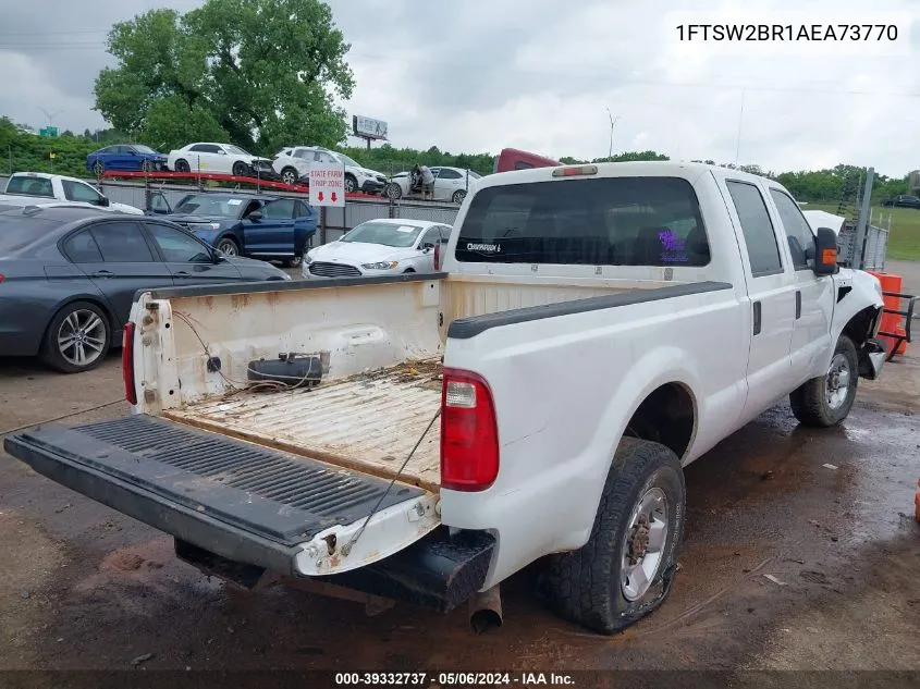 2010 Ford F-250 Xlt VIN: 1FTSW2BR1AEA73770 Lot: 39332737