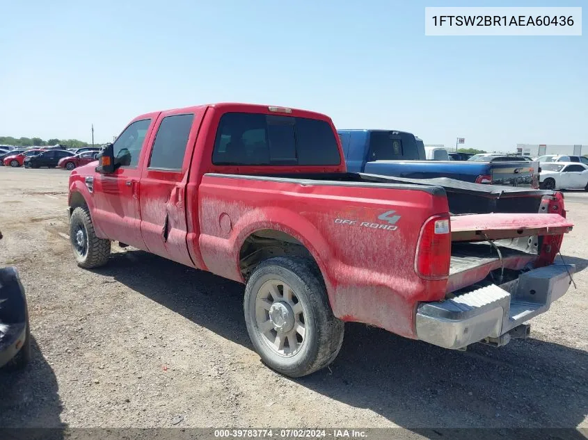 2010 Ford F-250 Cabela's/Harley-Davidson/King Ranch/Lariat/Xl/Xlt VIN: 1FTSW2BR1AEA60436 Lot: 39783774