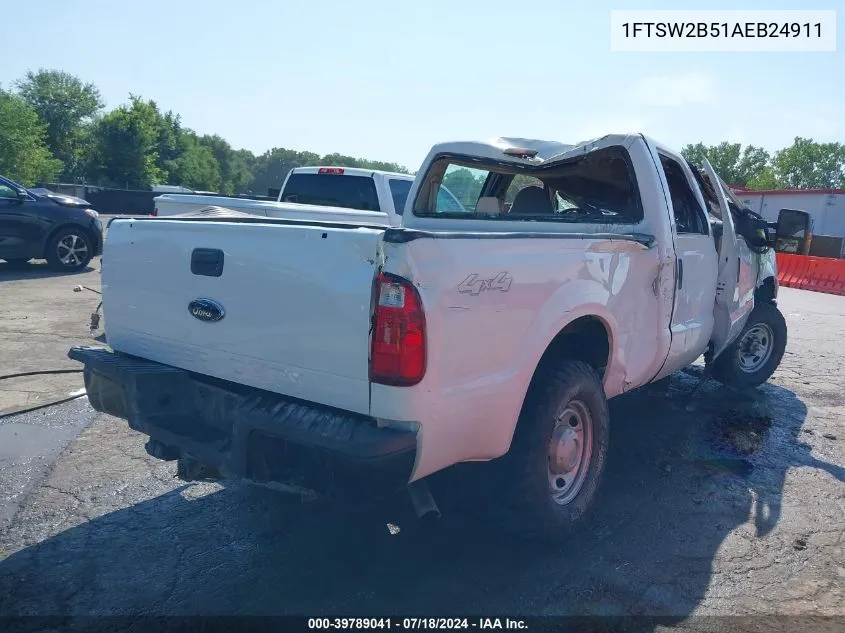 1FTSW2B51AEB24911 2010 Ford F250 Super Duty