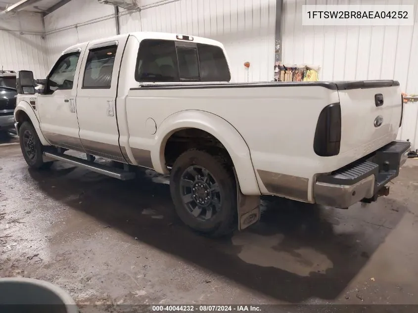 1FTSW2BR8AEA04252 2010 Ford F-250