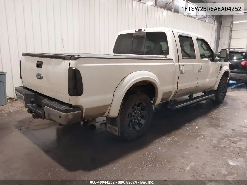 1FTSW2BR8AEA04252 2010 Ford F-250