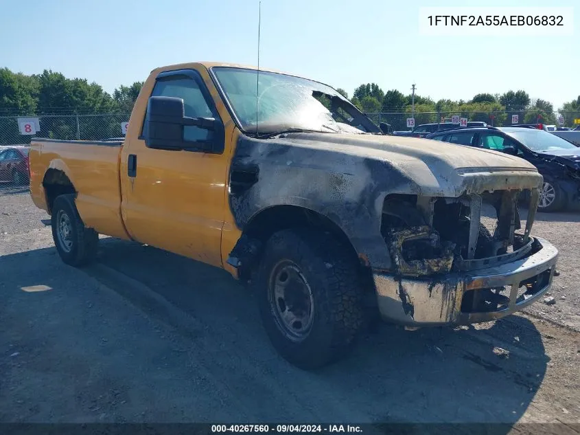 2010 Ford F-250 Xl/Xlt VIN: 1FTNF2A55AEB06832 Lot: 40267560